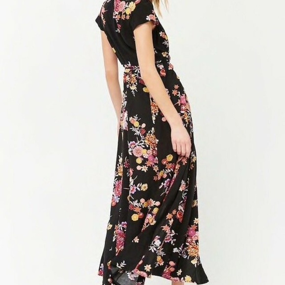 NWT Forever 21 floral maxi romper size small - Picture 2 of 2